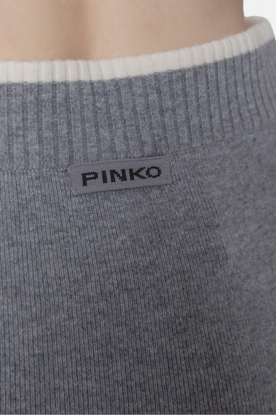 PINKO spódnica wełniana Nuova Guinea szara