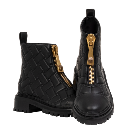 Kurt Geiger skórzane botki z zamkiem Kensington Zip Boot 3479700109