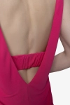 PINKO sukienka z odkrytymi plecami Cabreo różowa