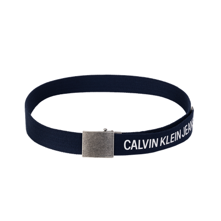 Calvin Klein Jeans pasek materiałowy 80 granatowy 