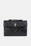 Torebka Kurt Geiger Leather Kensington X Bag czarna