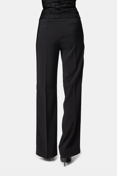 PINKO spodnie materiałowe Rufa Pantalone czarne