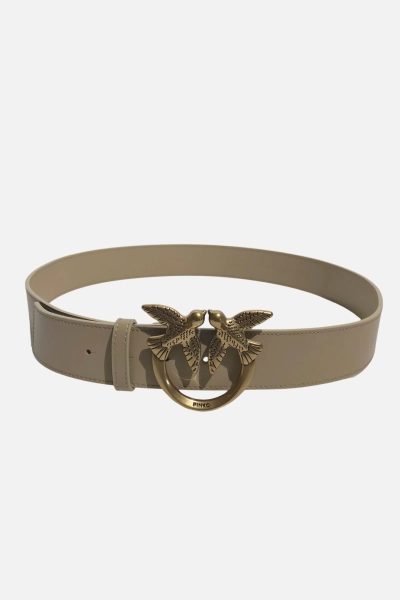 PINKO pasek skórzany Love Barry H4 Belt Vitello