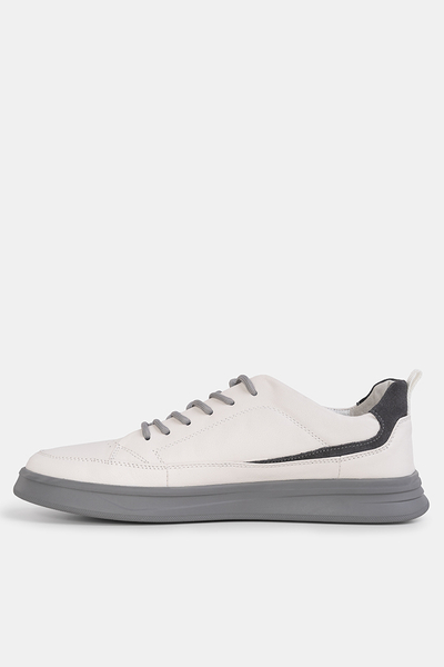 John Doubare sneakersy Białoszare  