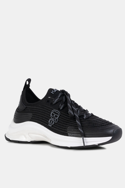 Karl Lagerfeld Sneakersy męskie LUX FINESSE Plexikonic Pull On czarne