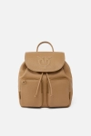 PINKO plecak skórzany Carrie Backpack beżowy