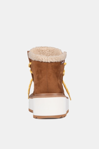 LOVE MOSCHINO śniegowce damskie JA21116L0NJAW210 brązowe