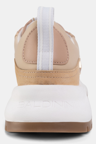 BALDININI Sneakersy zamszowe D3A218CVNBTDTD beżowe