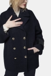PINKO bosmanka Canederli Cappotto granatowa