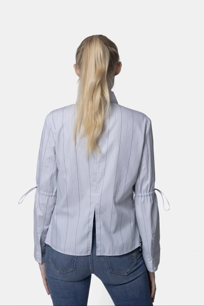 PINKO koszula bawełniana Davvero szara