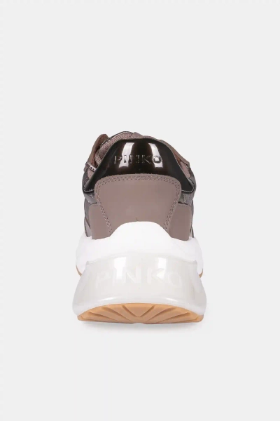 PINKO damskie sneakersy Ariel 19 brązowe