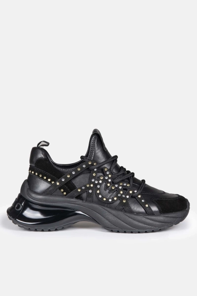 PINKO sneakersy damskie z cekinami Ariel 28 czarne