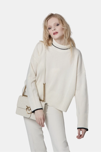 PINKO golf damski Falkland biały