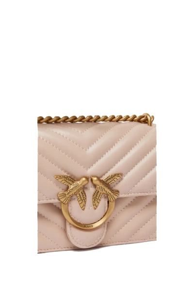 PINKO torebka damska Love One Mini Dc 100074A0GKO81Q różowa