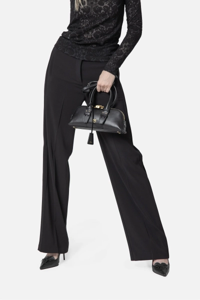 PINKO spodnie materiałowe Rufa Pantalone czarne