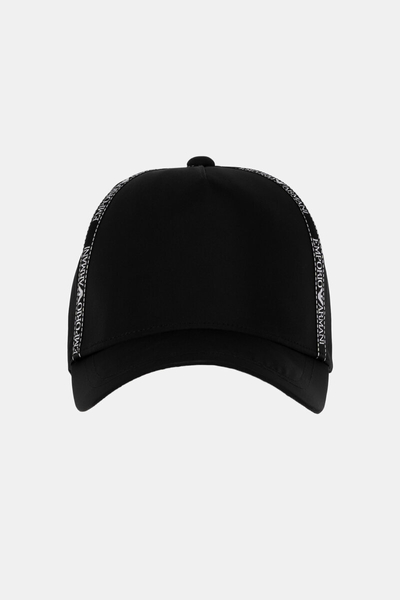 Emporio Armani czarna czapka z lamówkami 627503 0A522 00020