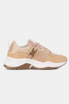 BALDININI Sneakersy zamszowe D3A218CVNBTDTD beżowe