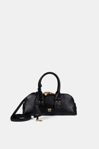 PINKO torebka damska Bowling Bag Baguette czarna