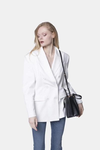 PINKO marynarka damska Marinaio biała