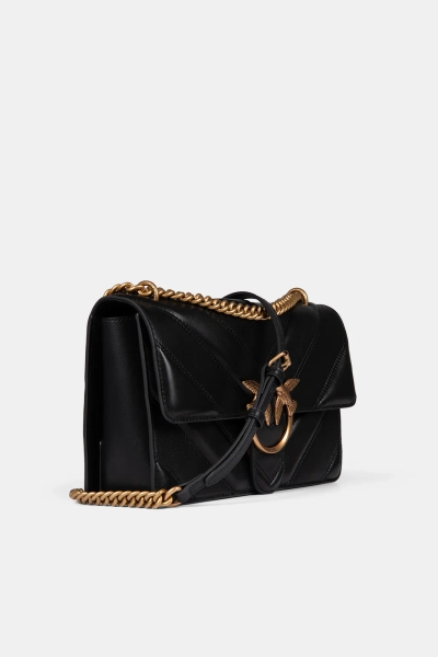 PINKO torebka na ramię Love One Classic Light Dc czarna
