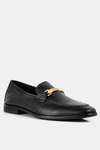 Baldinini Loafersy skórzane U3A160BORK0000 Czarne