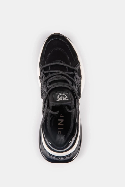 PINKO sneakersy damskie Ariel 01 SS0023T038 czarne 