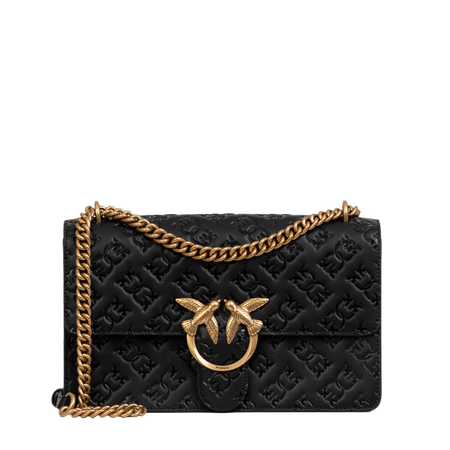 PINKO torebka Love One Classic DC Logo 100941A1YB czarna