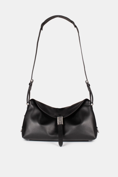 PINKO torebka baguette Saddle Classic 105049A1ZXZ99 czarna