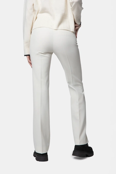 PINKO spodnie damskie z kantem Pita białe 