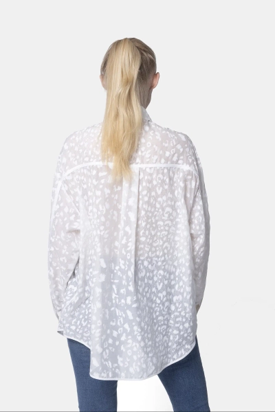 PINKO koszula damska oversize Chad biała