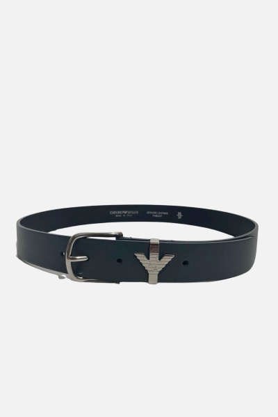 Emporio Armani pasek damski skórzany Y4S227 YAQ2E 80149 morski