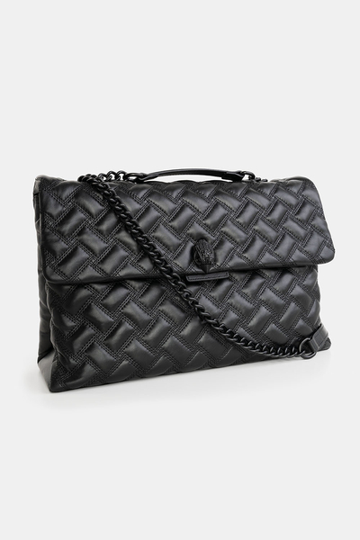 Duża czarna torba Kurt Geiger XXL KENSINGTON