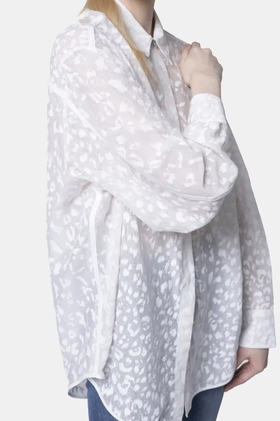 PINKO koszula damska oversize Chad biała