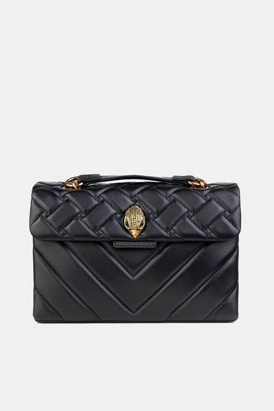 Torebka Kurt Geiger Leather Kensington X Bag czarna