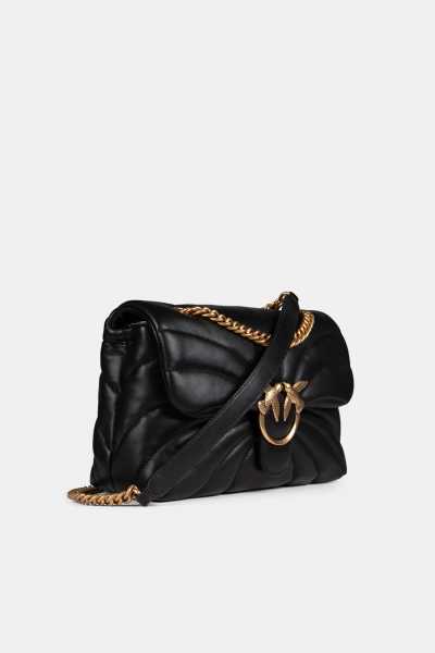 PINKO duża torebka Love Puff Classic Cl Butterfly czarna