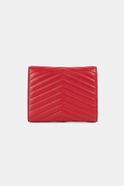 Pinko Portfel czerwony Compact Wallet M 