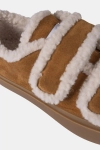 INUIKII sneakersy Shearling Low Velcro 35202-050 brązowe