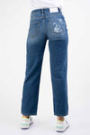 PINKO Jeansy niebieskie Barbra Boyfriend 