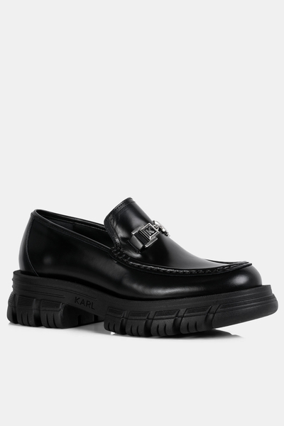 Karl Lagerfeld Loafersy PRECINCT K-Link czarne