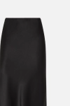 PINKO spódnica midi satynowa Digna czarna