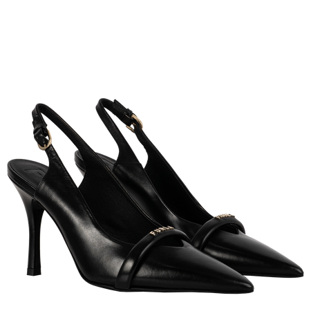 FURLA czarne czółenka na szpilce Core Singback T.90 YH38FCD 