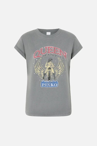 PINKO t-shirt Marrakech szary
