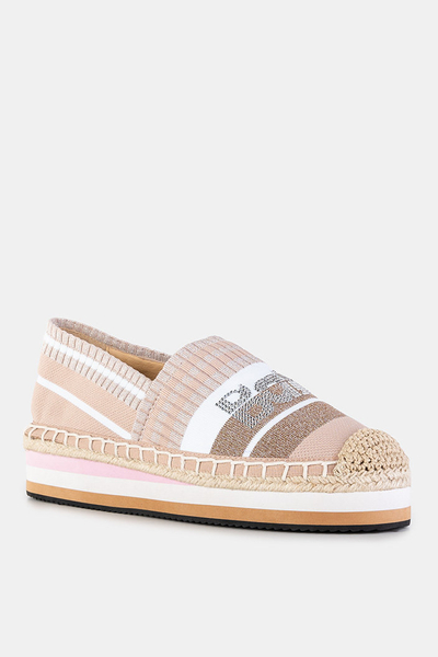 BALDININI Espadryle beżowe