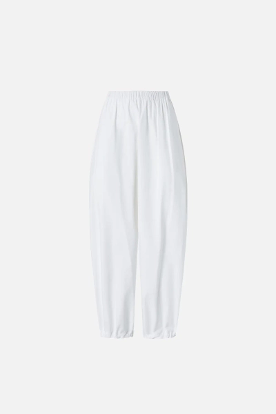 PINKO spodnie balloon Roger białe