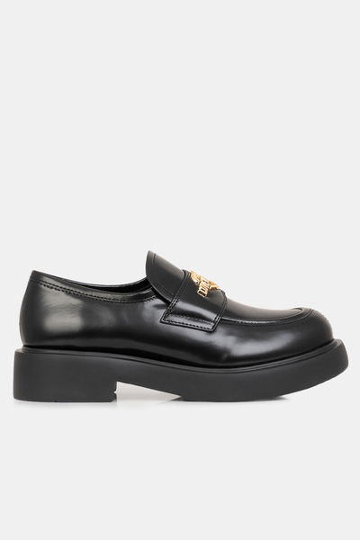 Love Moschino loafersy damskie skórzane Scarpad.City40 JA10404G0LJD0000