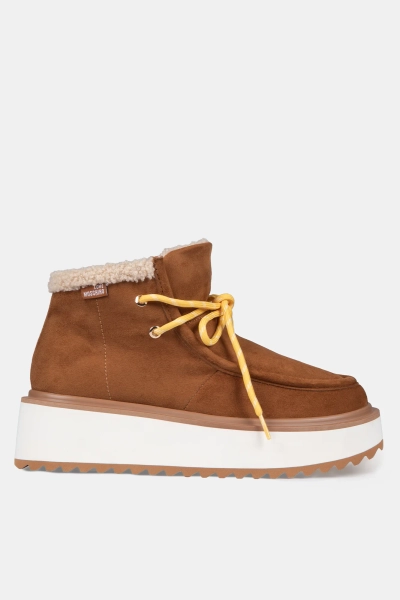 LOVE MOSCHINO śniegowce damskie JA21116L0NJAW210 brązowe