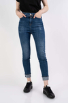 PINKO Jeansy niebieskie z paskiem Susan 33 Skinny Pj773