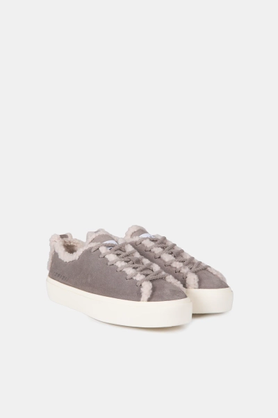 INUIKII sneakersy Shearling Low szare