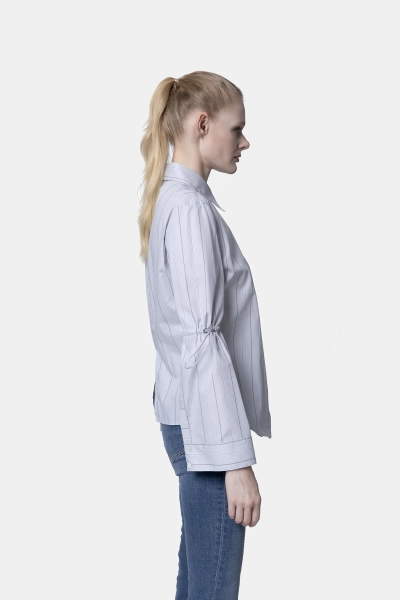 PINKO koszula bawełniana Davvero szara