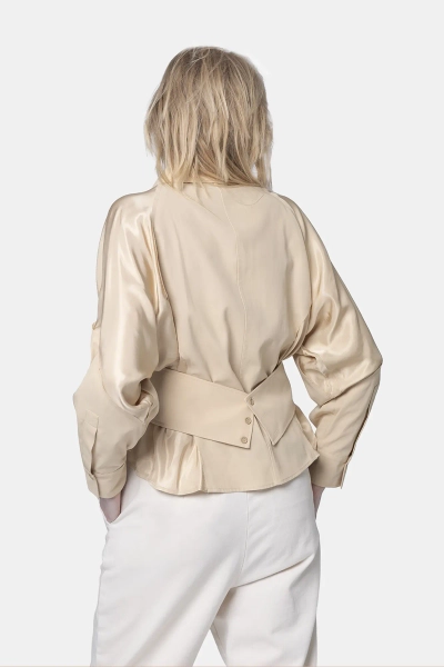 PINKO koszula damska Controvento brązowa